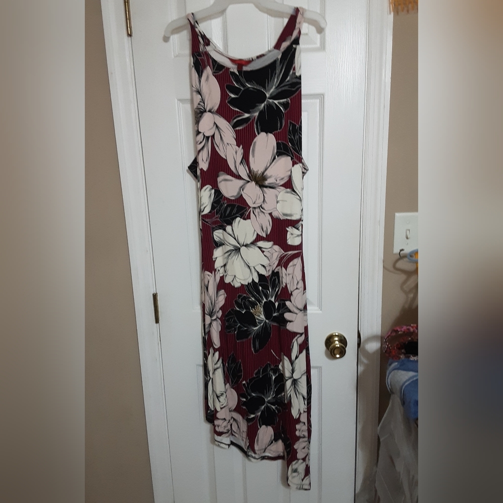 Jennifer Lopez Dress With Angled Hem Line